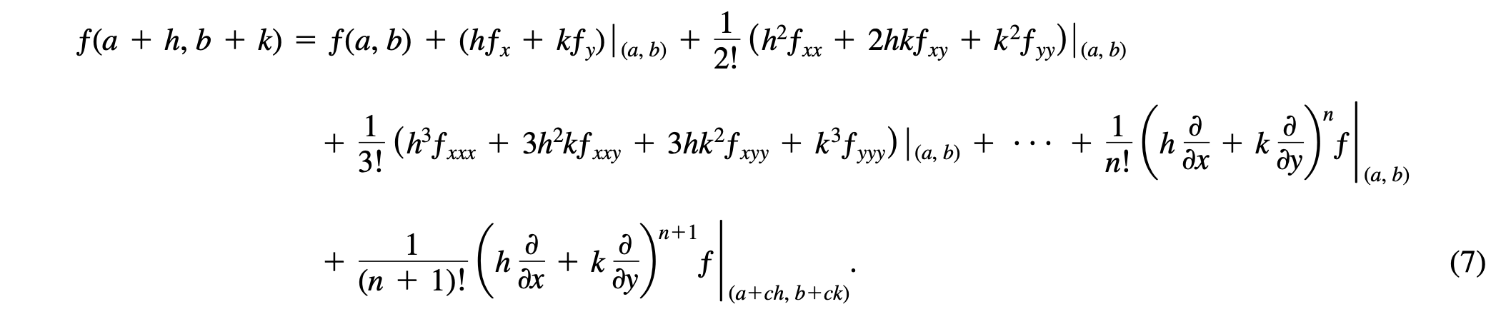 Partial Derivatives - 偏导数