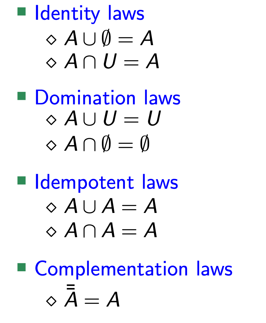 Set Theory - 集合论